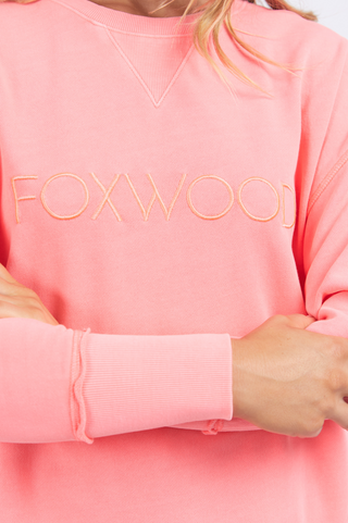 Simplified Sweatshirt - Neon Pink