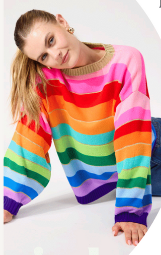 Niseko Jumper - Rainbow