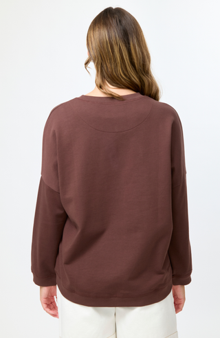 Newport Sweatshirt - Chocolate Rotation