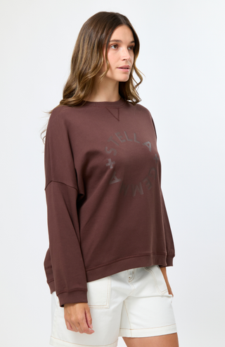 Newport Sweatshirt - Chocolate Rotation