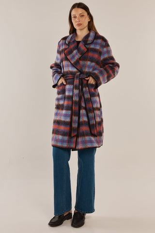 Oslo Coat - Purple/Orange - BB6108 - All About A Girl