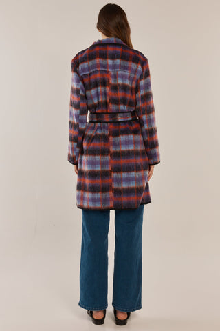 Oslo Coat - Purple/Orange - BB6108 - All About A Girl