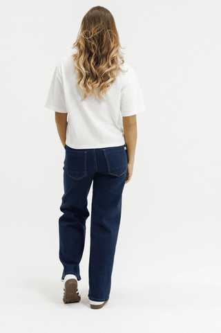 Palazzo Jeans - Indigo wash - All About A Girl
