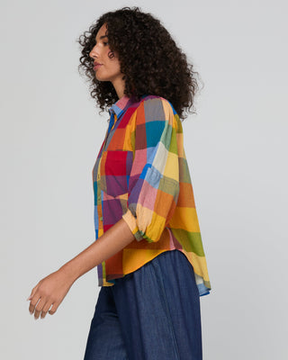 Pari Shirt - Kingston Check - SS26SH03-01 - All About A Girl