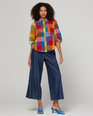 Pari Shirt - Kingston Check - SS26SH03-01 - All About A Girl