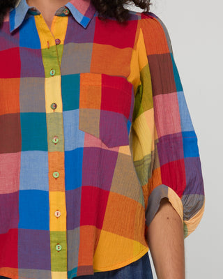 Pari Shirt - Kingston Check - SS26SH03-01 - All About A Girl