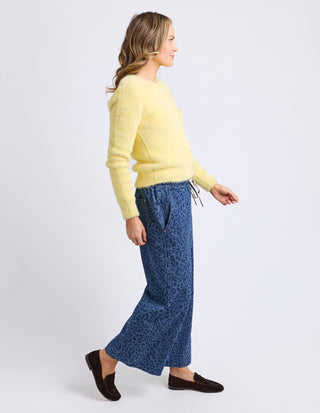 Paris Cardigan - Pale Lemon