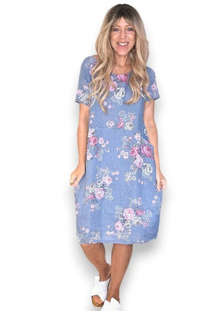 Jungle Dress - Petrol High Tea