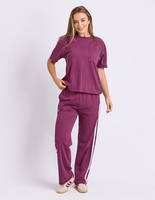Power Tee - Plum - 5543113.PLUM - All About A Girl