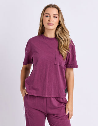 Power Tee - Plum - 5543113.PLUM - All About A Girl