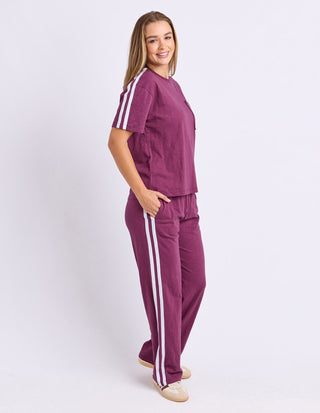 Power Tee - Plum - 5543113.PLUM - All About A Girl