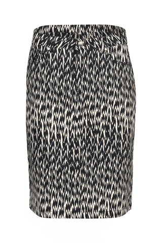 Printed Lightweight Skirt - Beau - 372AV - All About A Girl