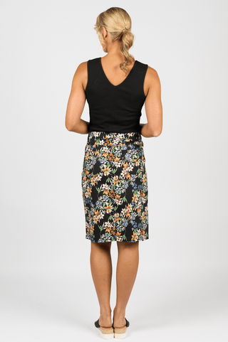 Printed Lightweight Skirt - Grove - 372AV - All About A Girl