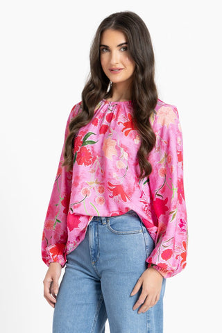 Reliable Top - Magenta Magic - LL3735-1 - All About A Girl