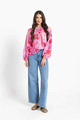 Reliable Top - Magenta Magic - LL3735-1 - All About A Girl