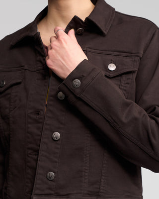 Rider Denim Jacket - Chocolate SS - 2053k - All About A Girl