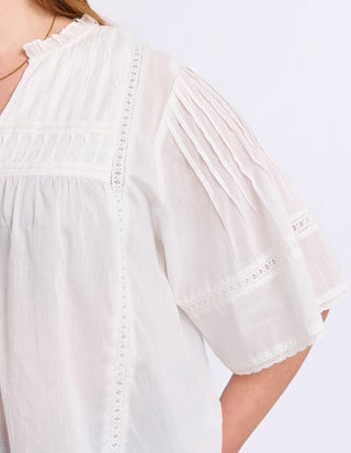 Rosewood Top - Marshmellow - 8188025.MARS - All About A Girl