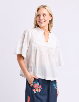 Rosewood Top - Marshmellow - 8188025.MARS - All About A Girl