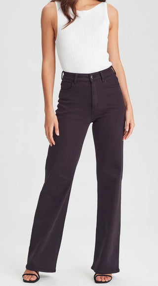 Ruby May Straight leg Jeans - Black - G6492 - All About A Girl