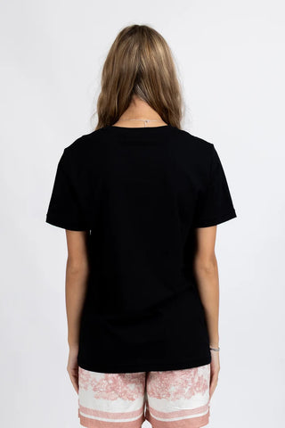 Federation Rush Tee Love Club Black, Back view | AAAG