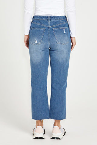 Sass Mavourne Straight Leg Jeans - 80 Wash - 18219PWSS - allaboutagirl