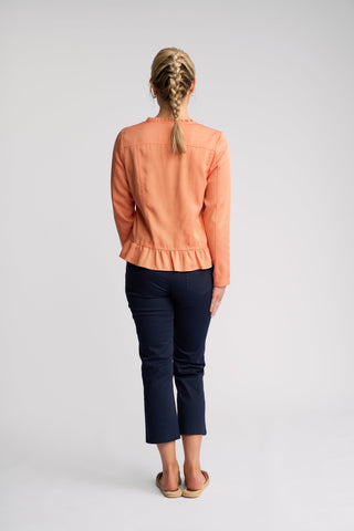 Sawyer Jacket - Apricot - 2047N - All About A Girl