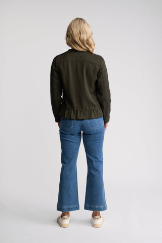 Sawyer Jacket - Khaki - 2047N - All About A Girl