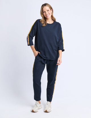 Sella Sweatshirt - Navy - 8178063.NAVY - All About A Girl