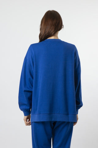 S+G Sunday Sweater - Cobalt Crush - SG24AW182 - allaboutagirl