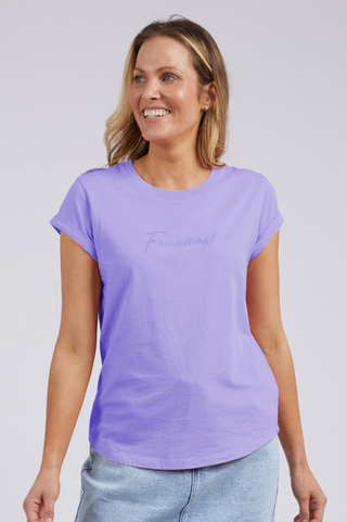 Signature Tee Shirt - Neon Blue