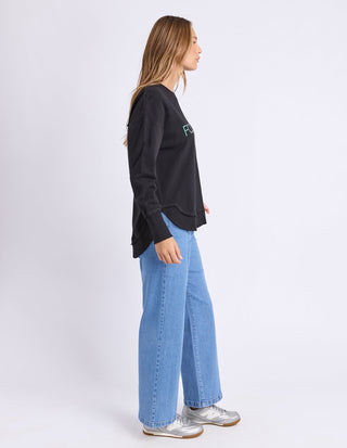 Simplified Confetti Crew - Black - 55X0292.BLK - All About A Girl
