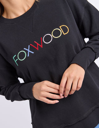 Simplified Confetti Crew - Black - 55X0292.BLK - All About A Girl
