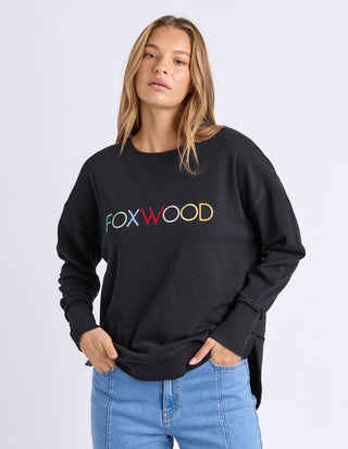Simplified Confetti Crew - Black - 55X0292.BLK - All About A Girl