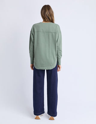Simplified Sweatshirt - Sage