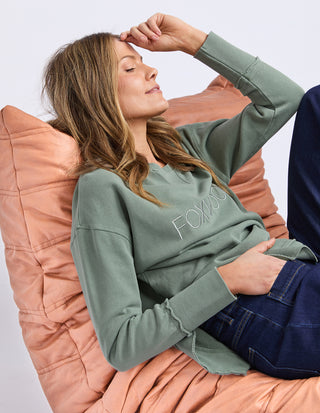 Simplified Sweatshirt - Sage