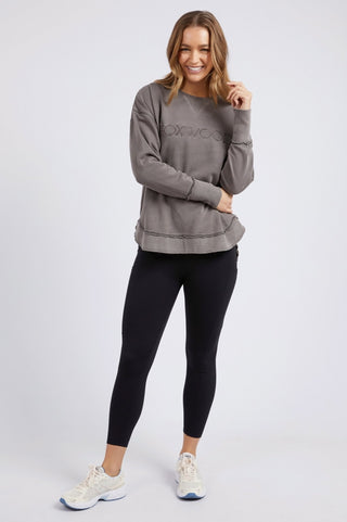 Simplified Sweatshirt - Brown - 55X0104.BRWN - allaboutagirl