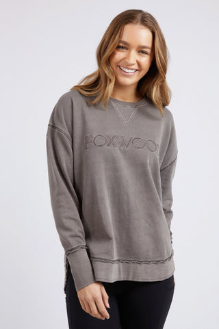 Simplified Sweatshirt - Brown - 55X0104.BRWN - allaboutagirl