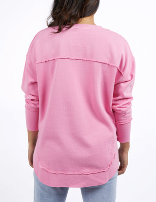 Simplified Sweatshirt - Bubblegum - 55X0104.BGUM - All About A Girl