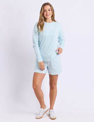 Simplified Sweatshirt - Cool Blue - 55X0104.PBLU - All About A Girl