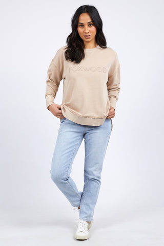 Simplified Sweatshirt - Oatmeal - 55X0104.OAT - allaboutagirl