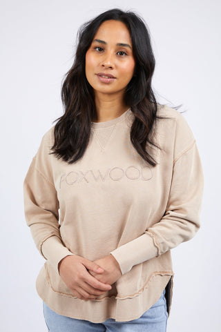 Simplified Sweatshirt - Oatmeal - 55X0104.OAT - allaboutagirl