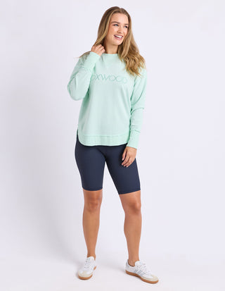 Simplified Sweatshirt - Pale Mint - 55X0104.PMNT - All About A Girl