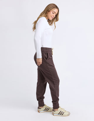 Simplified Track Pants - Coffee