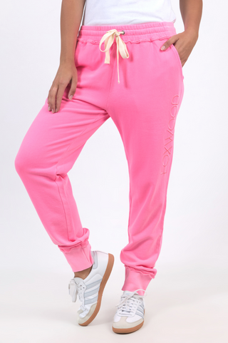 Simplified Pants - Neon Rose