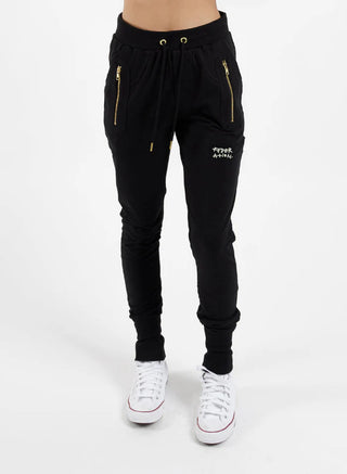 Escape Sketch Trackies - Gold Zips