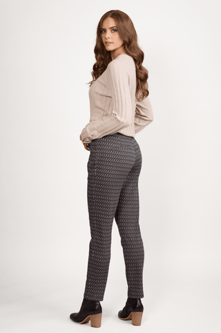 Skinny Leg Ankle Grazer Pants - Solar - 5025 - All About A Girl