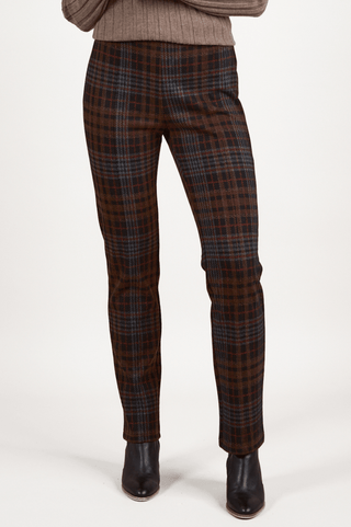 Slim Leg Printed Ponti Pants - Soho - 294 - All About A Girl