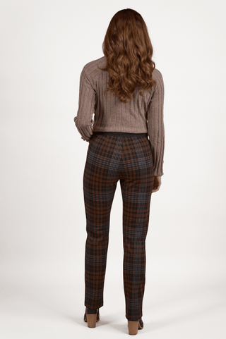 Slim Leg Printed Ponti Pants - Soho - 294 - All About A Girl