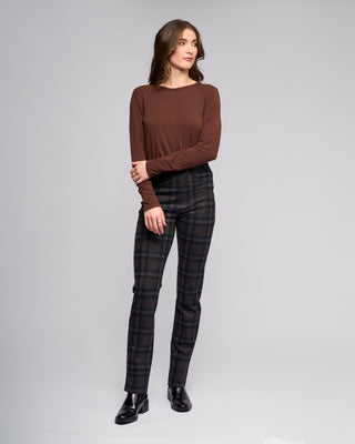 Slim Leg Pull On Ponti Pants - Nomad - 234 - All About A Girl