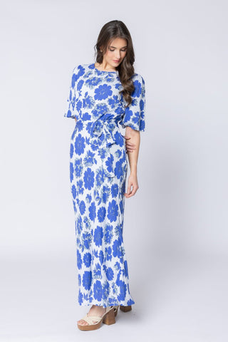 Sparkling Dress - Sapphire Bloom - LL3056-8 - All About A Girl